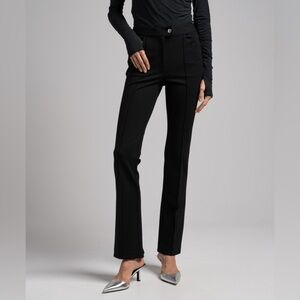 HELMUT LANG Black flared pants Size 2